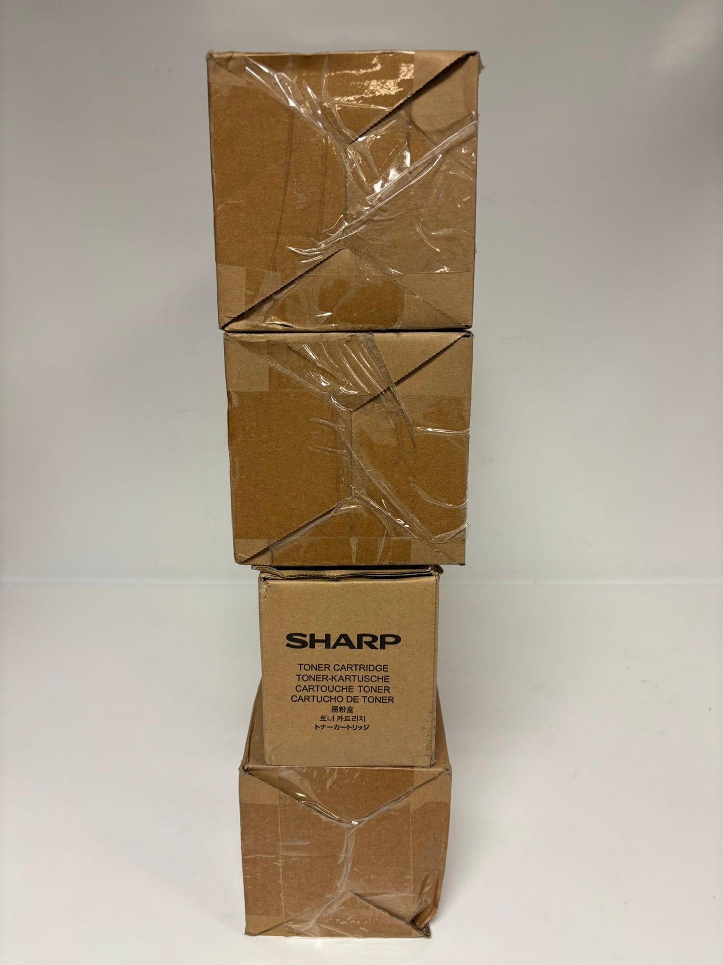 4 Genuine Sharp MX6500N,MX7090N,MX7500N, MX8090N MX-75 CMYY Toners (No Black)