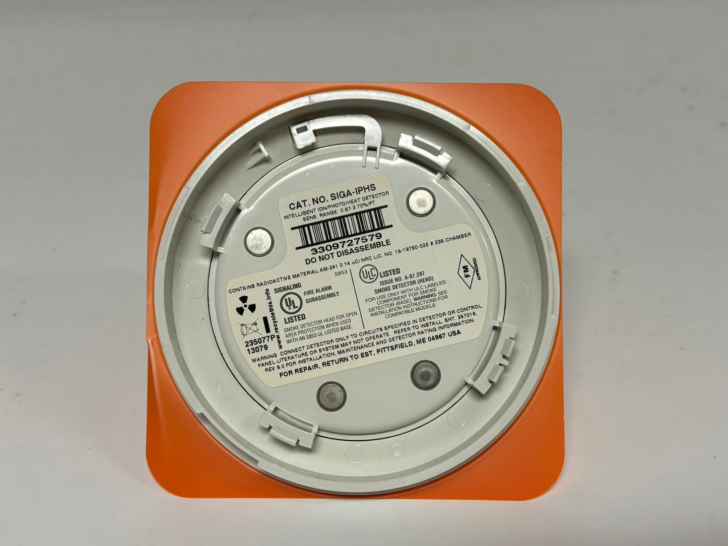 Edwards EST SIGA-IPHS Multi-Sensor Detector, Intelligent Multi-Sensor