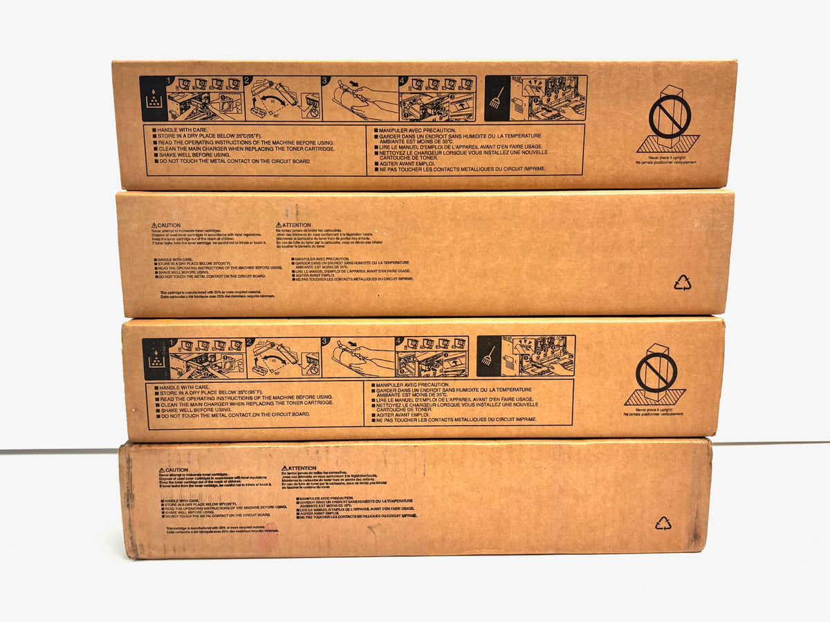 4 Genuine Toshiba E Studio 2515AC, 3015AC, 3515AC,4515AC CYYK Toners T-FC415U