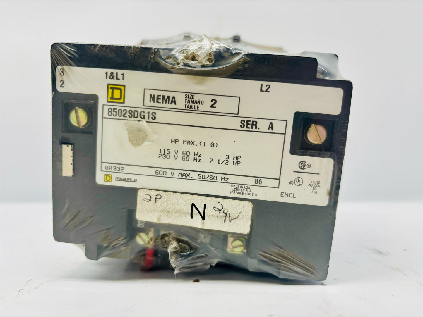 Square D 8502SDG1S Industrial Selector Switch
