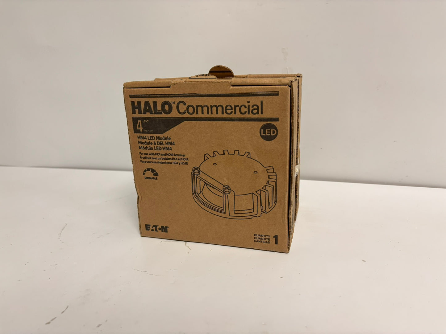 2 Pk Halo HM412830 4" LED Downlight Module, 1000-2000 Lumens, 3000K