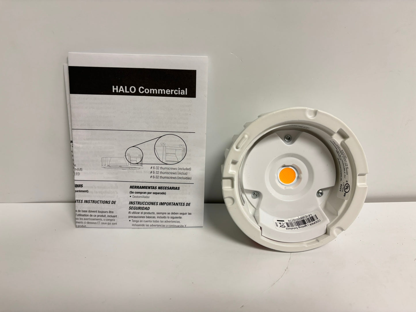2 Pk Halo HM412830 4" LED Downlight Module, 1000-2000 Lumens, 3000K
