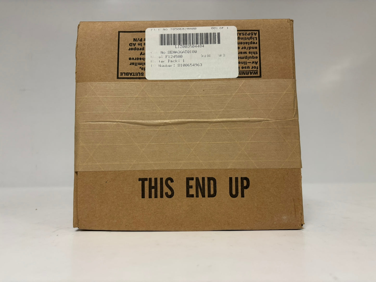 GE Spectra RMS SEHA36AT0100 3-Pole Circuit Breaker Frame Only,  100 AMP-600 VAC