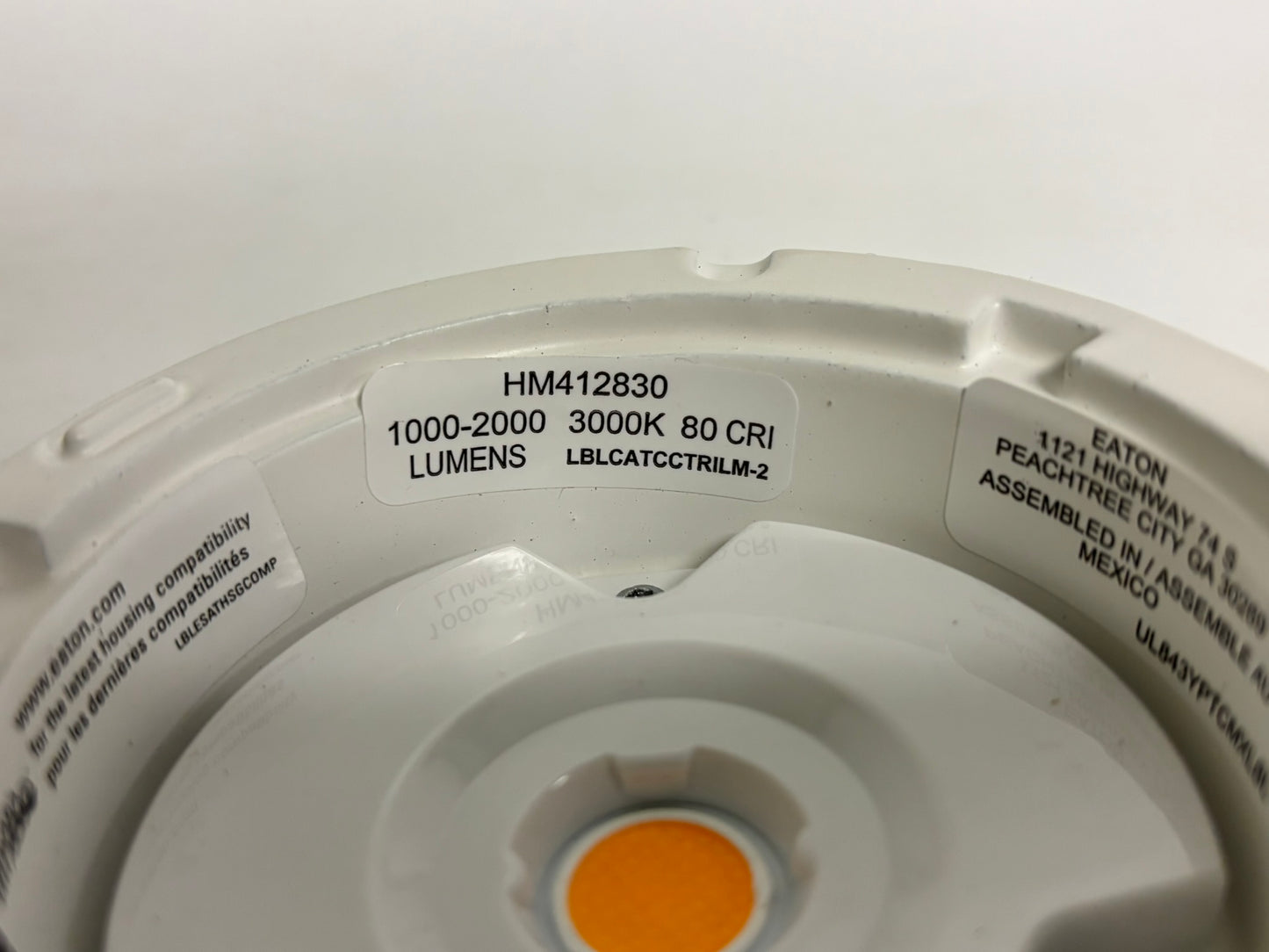 2 Pk Halo HM412830 4" LED Downlight Module, 1000-2000 Lumens, 3000K