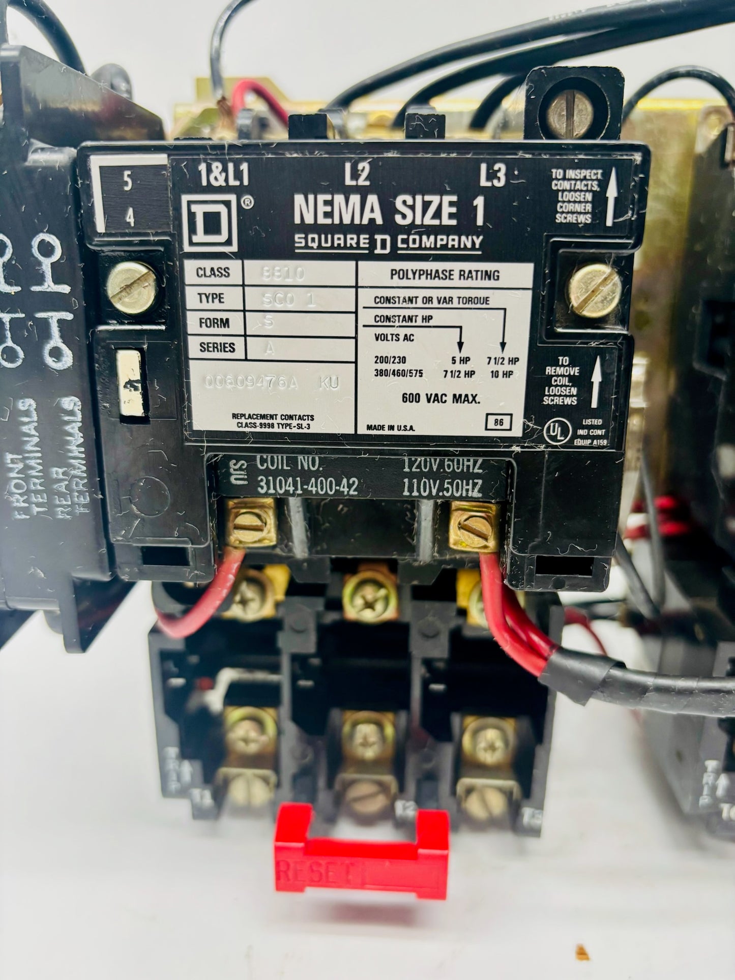 Square D 8810SCO1 Control Switch Module