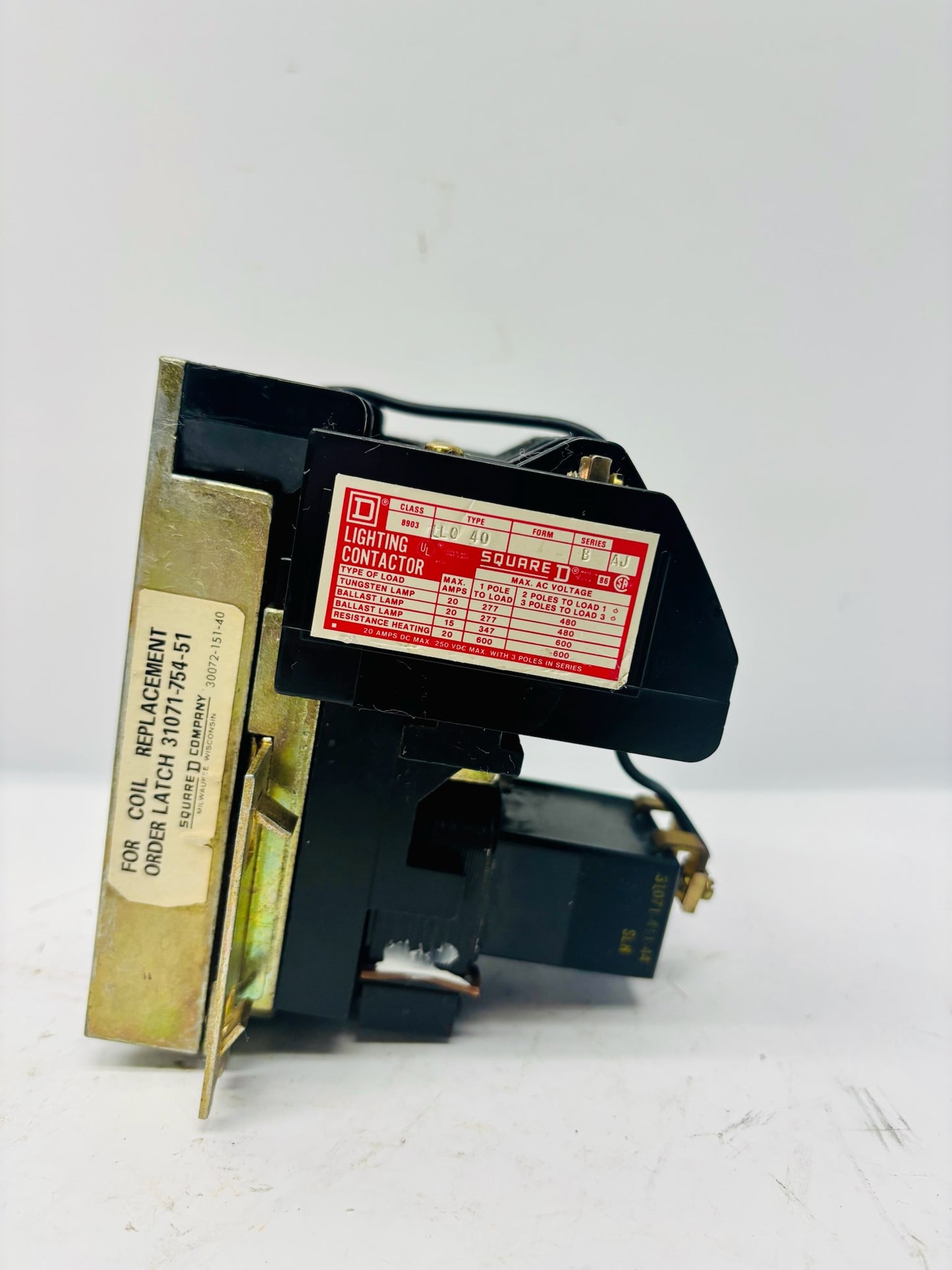 Square D LL0-40 Lighting Contactor