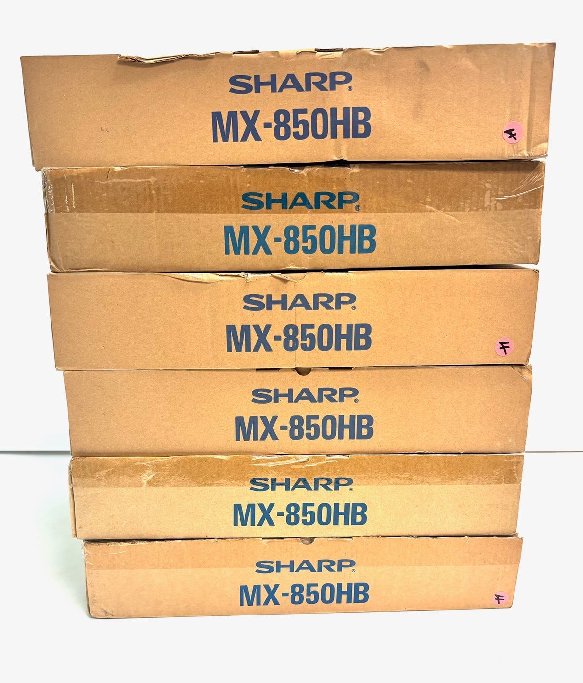 6 Genuine Sharp MXM850, MXM1054 Waste Toner Boxes MX-M850HB, MX850HB