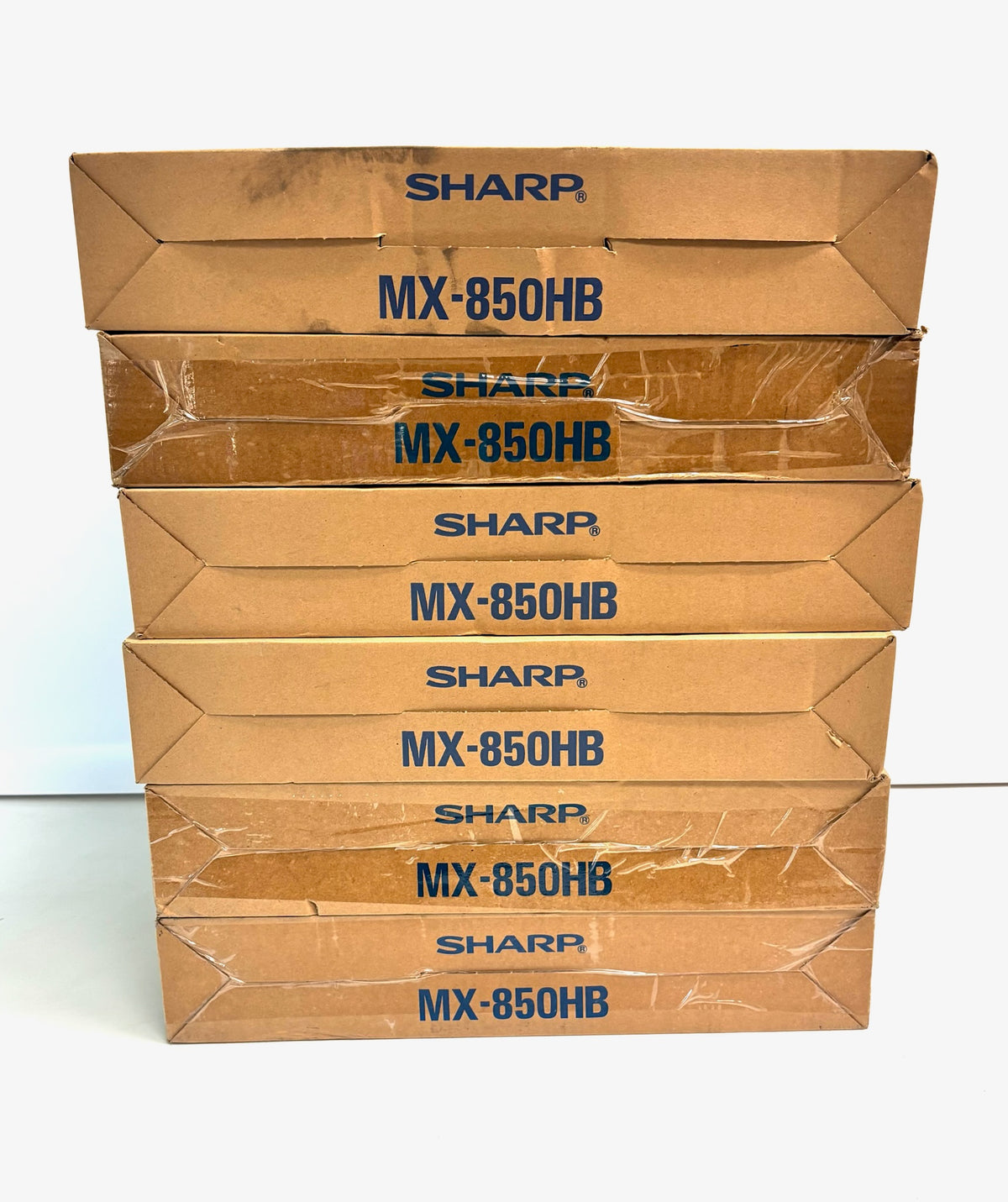 6 Genuine Sharp MXM850, MXM1054 Waste Toner Boxes MX-M850HB, MX850HB