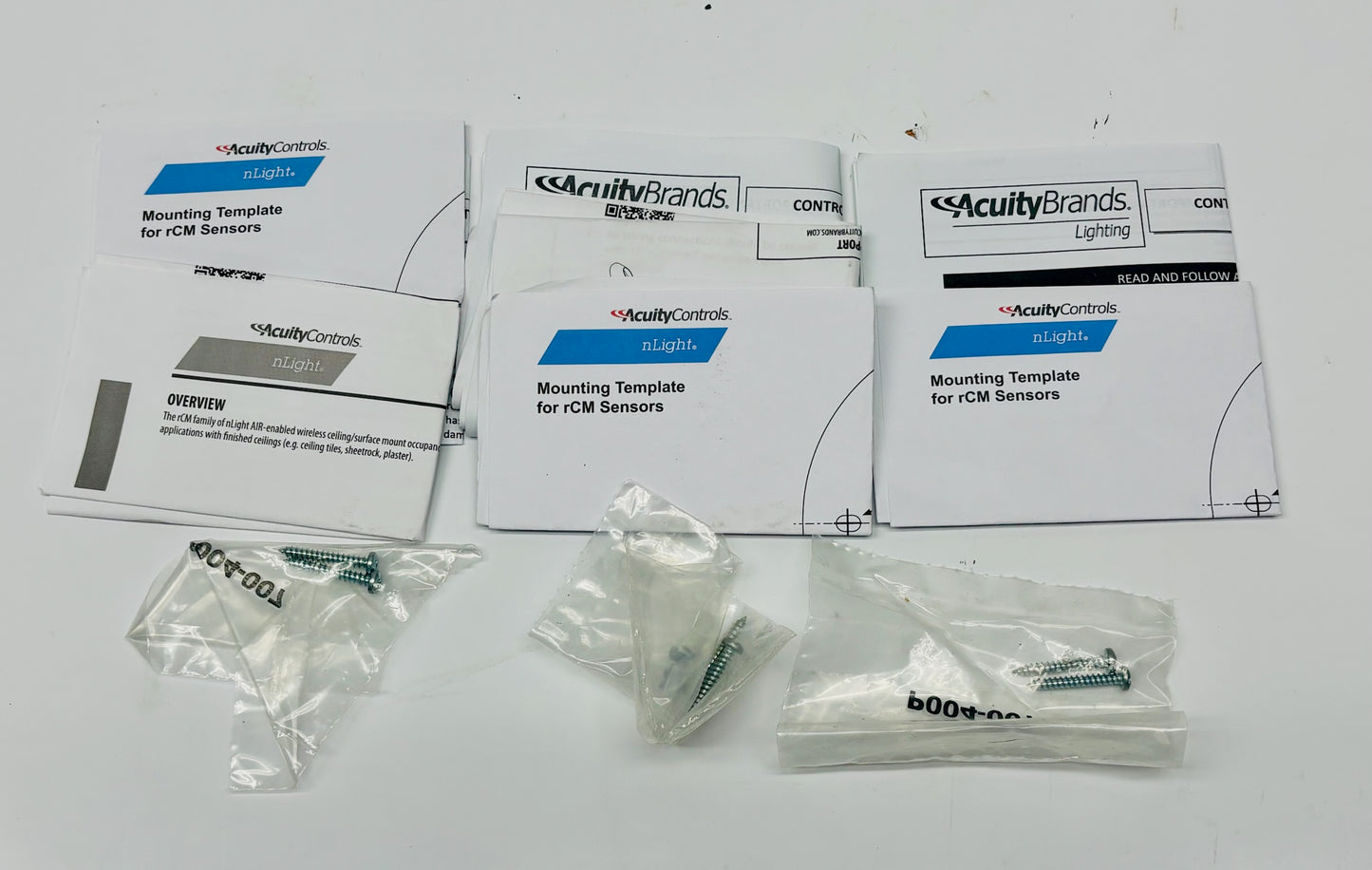 3 Pk Acuity Controls RCMS 9 G2 Ceiling Mount Occupancy Sensor