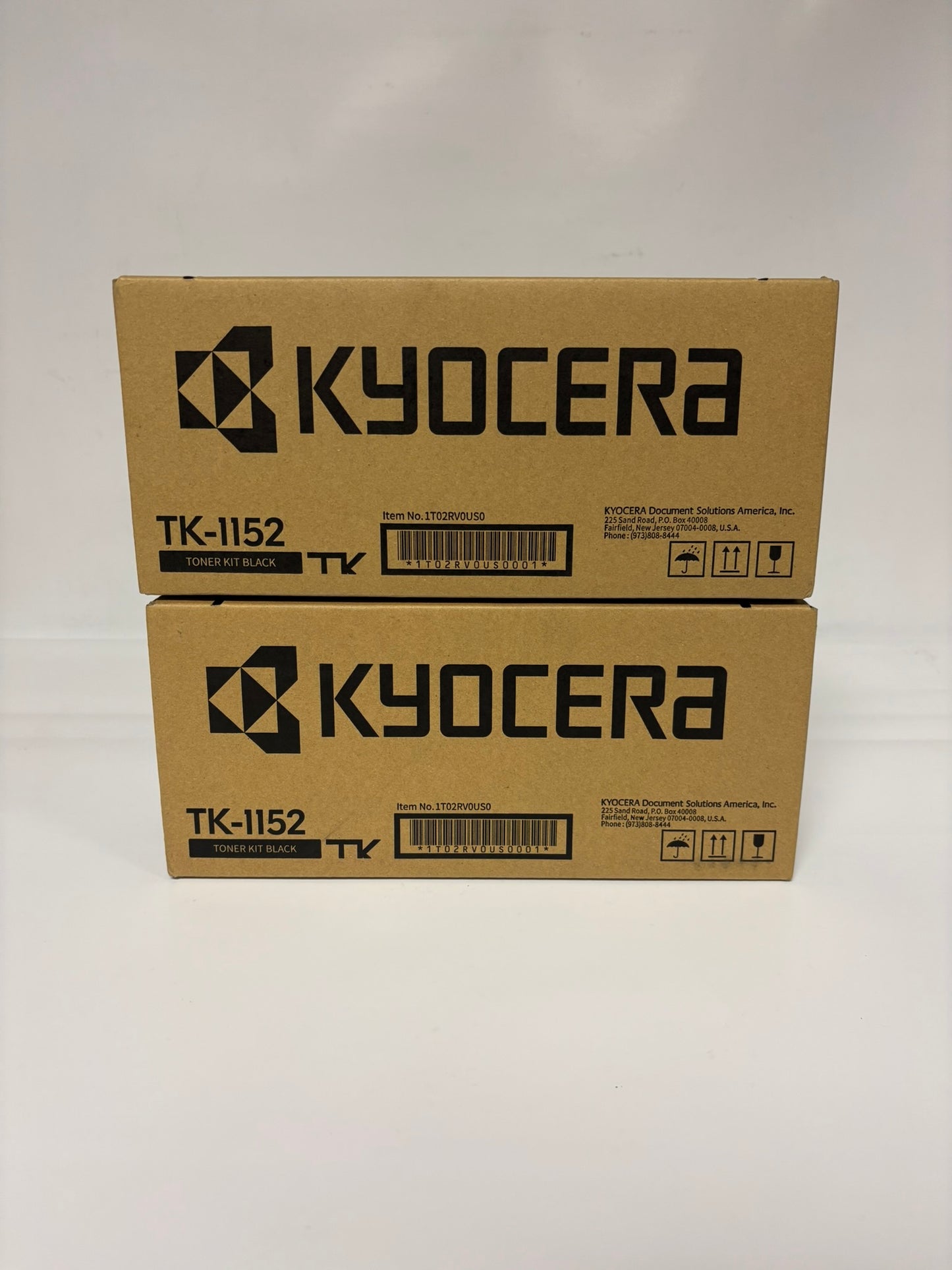 2 OEM Kyocera Copystar ECOSYS M2135dn,2635,P2235 Black Toners TK-1152