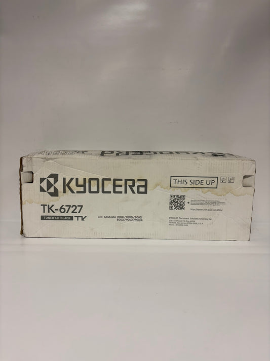 Genuine Kyocera 7003i,8002i,8003i,9002i Black Toner TK-6727(Water Damaged Box)