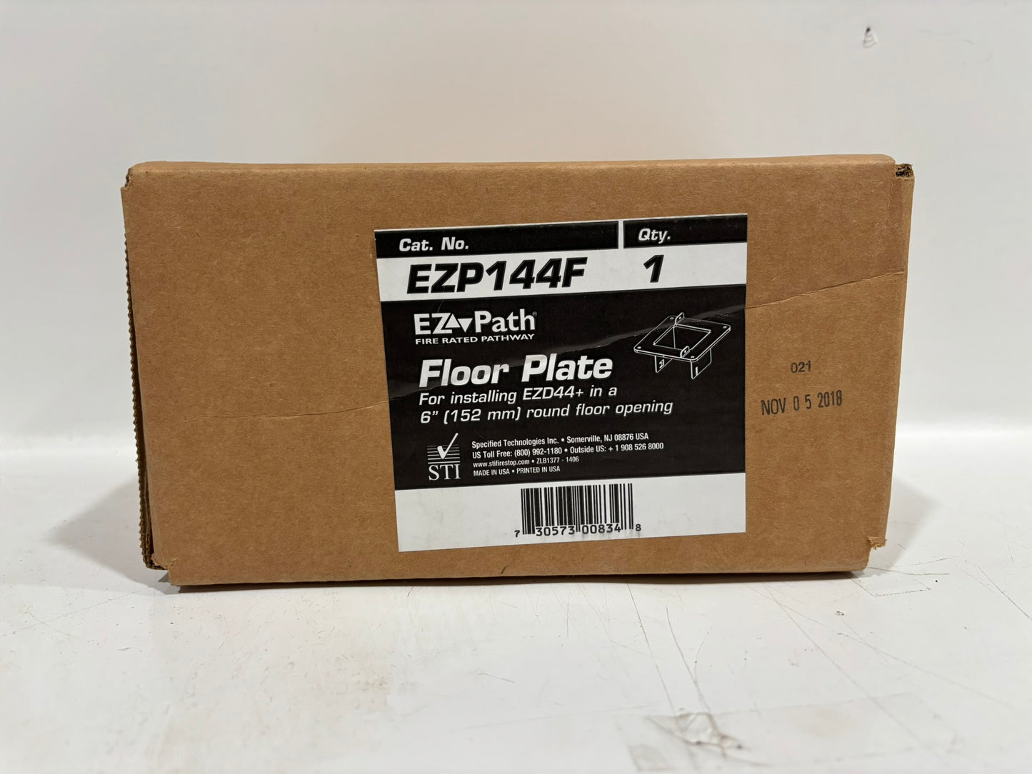 STI EZ-Path EZP144F Series 44+ Split Floor Plate Kit for Cable Pathways