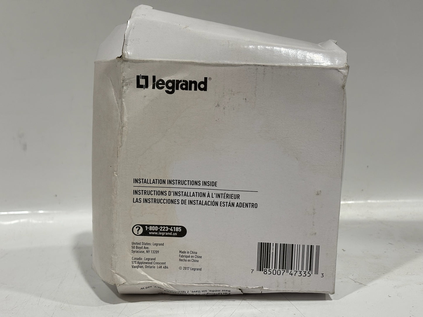 5 PK Legrand 272 Keyless Porcelain Medium-Base Lamp holder