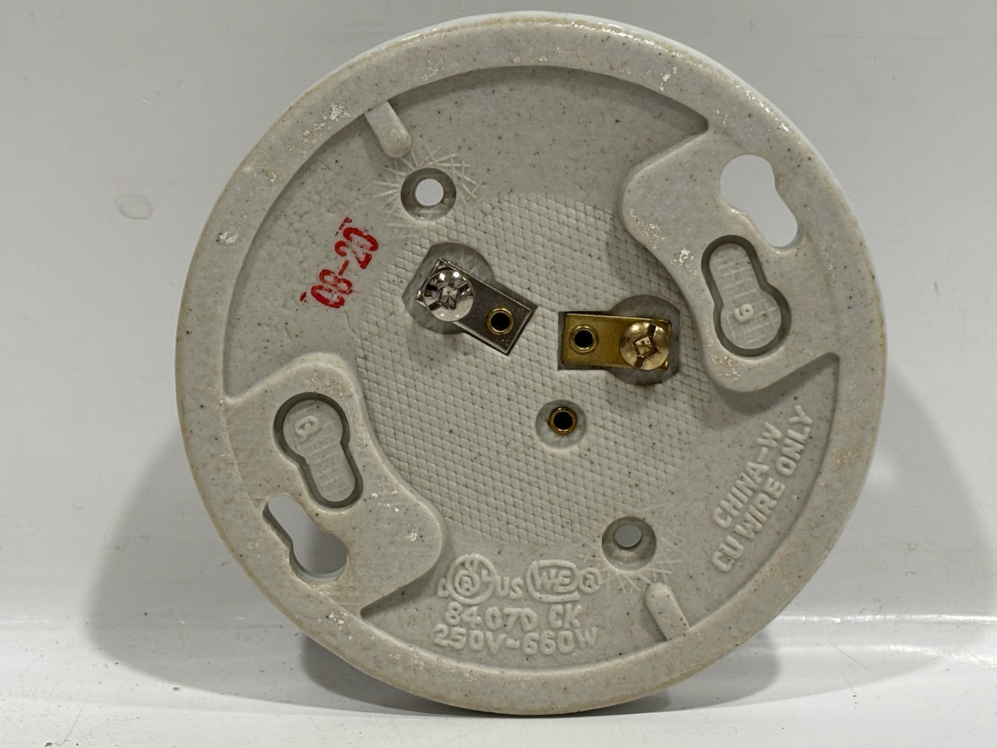 5 PK Legrand 272 Keyless Porcelain Medium-Base Lamp holder