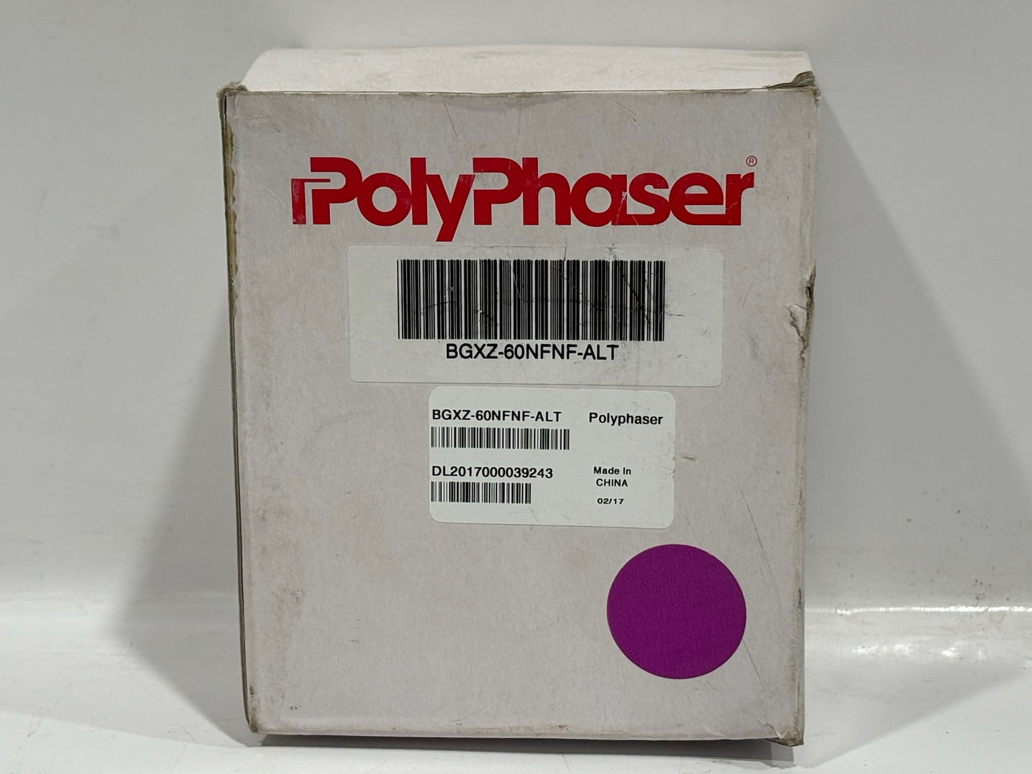 PolyPhaser BGXZ‑60NFNF‑ALT RF Surge Protector (N‑Female to N‑Female, 40–400 MHz)