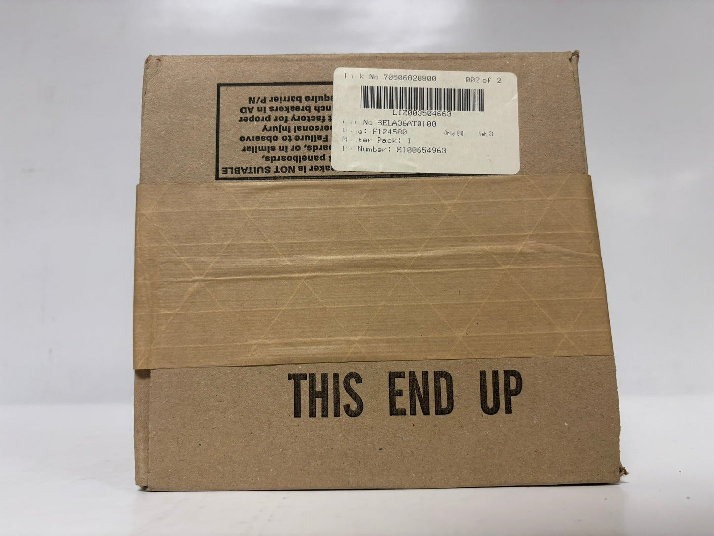 GE Spectra SELA36AT0100 3-Pole Circuit Breaker frame only – 100 AMP, 600 VAC