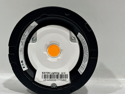 Eaton 12832315 4″ LED Module, 1000–2000 Lumens, 3000K, 90 CRI, Black Finish