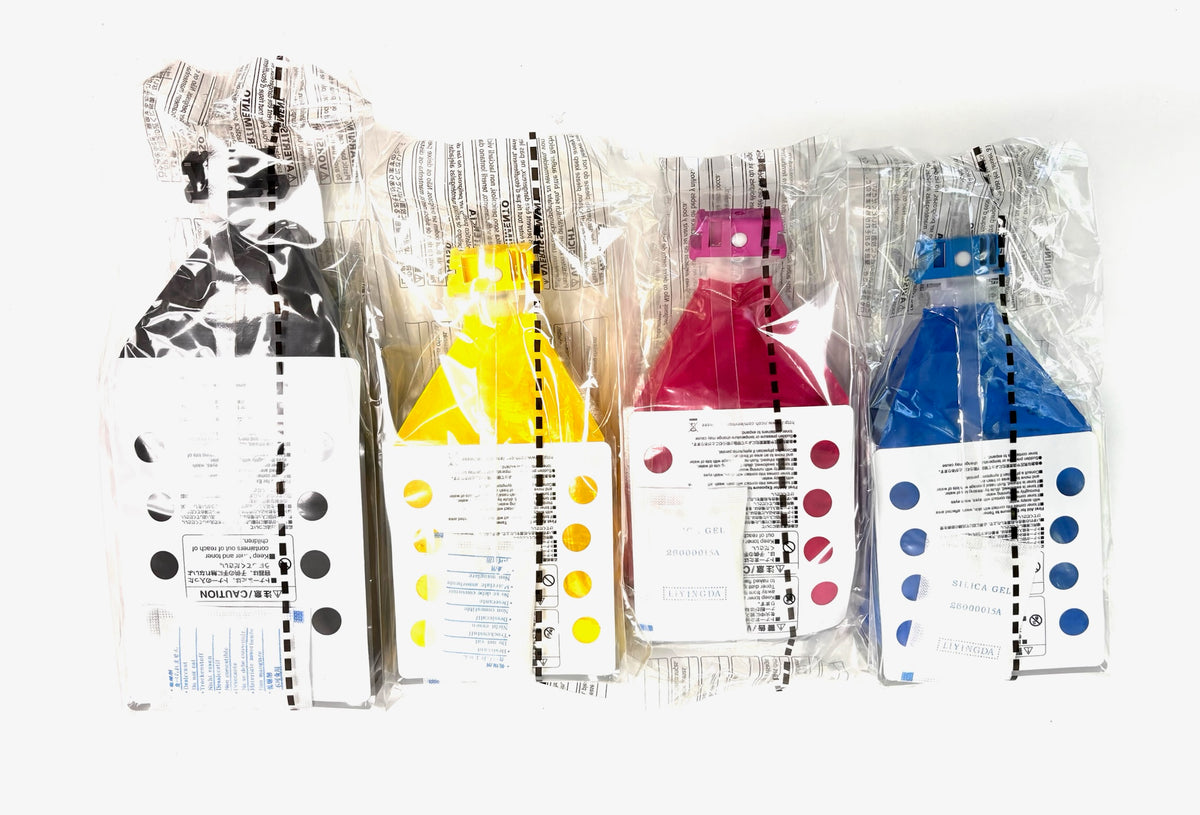 4 Genuine Ricoh C7501,C9075,LD375C CMYK Toners 841357, 841358, 841360, 842400