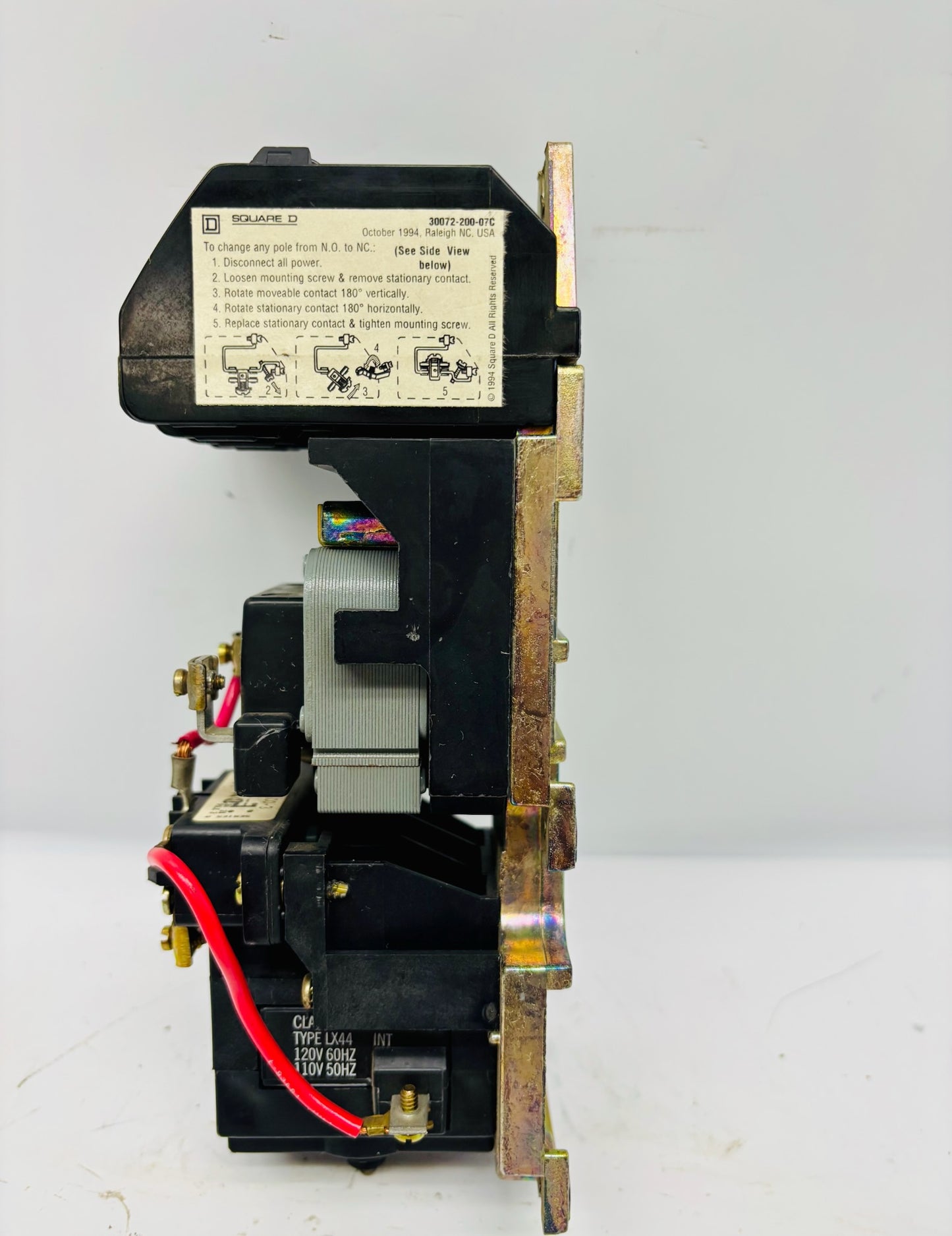 Square D 8903LX020 30A 2-Pole Mechanically Held Lighting Contactor