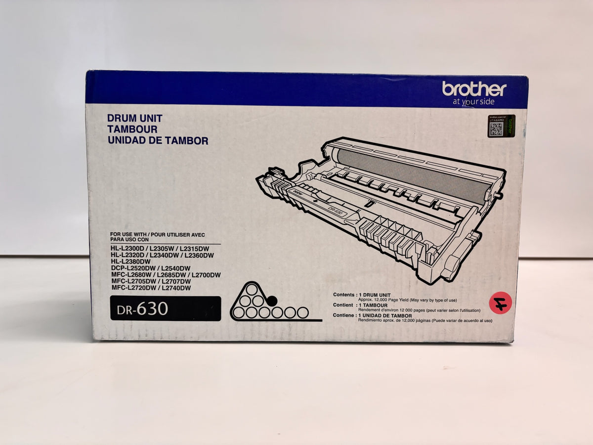 Genuine Brother DCP-L2520DW, HL-L2305W  Black Drum Unit  DR-630, DR630