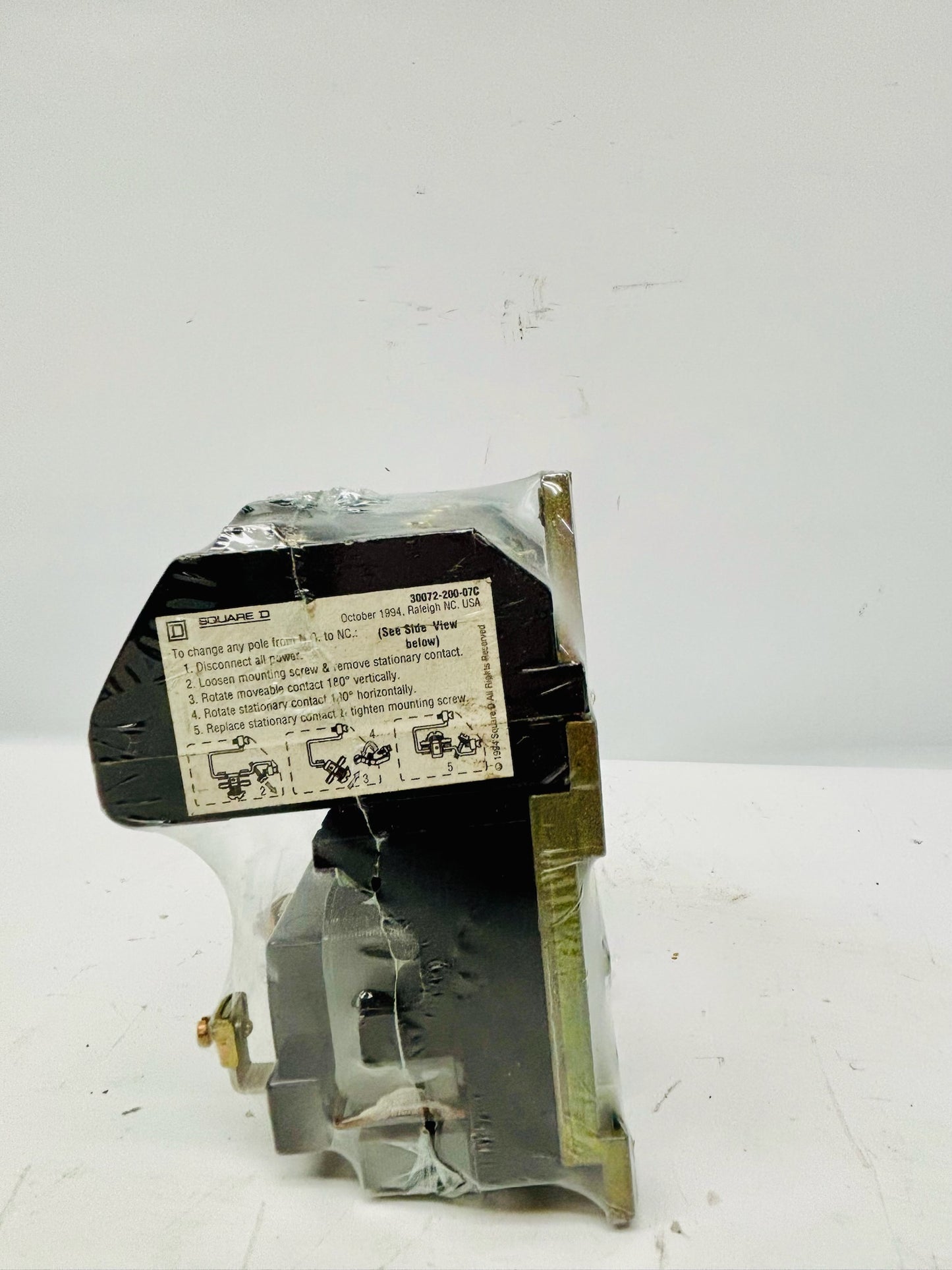 Square D 8903L040 40A 4-Pole Lighting Contactor