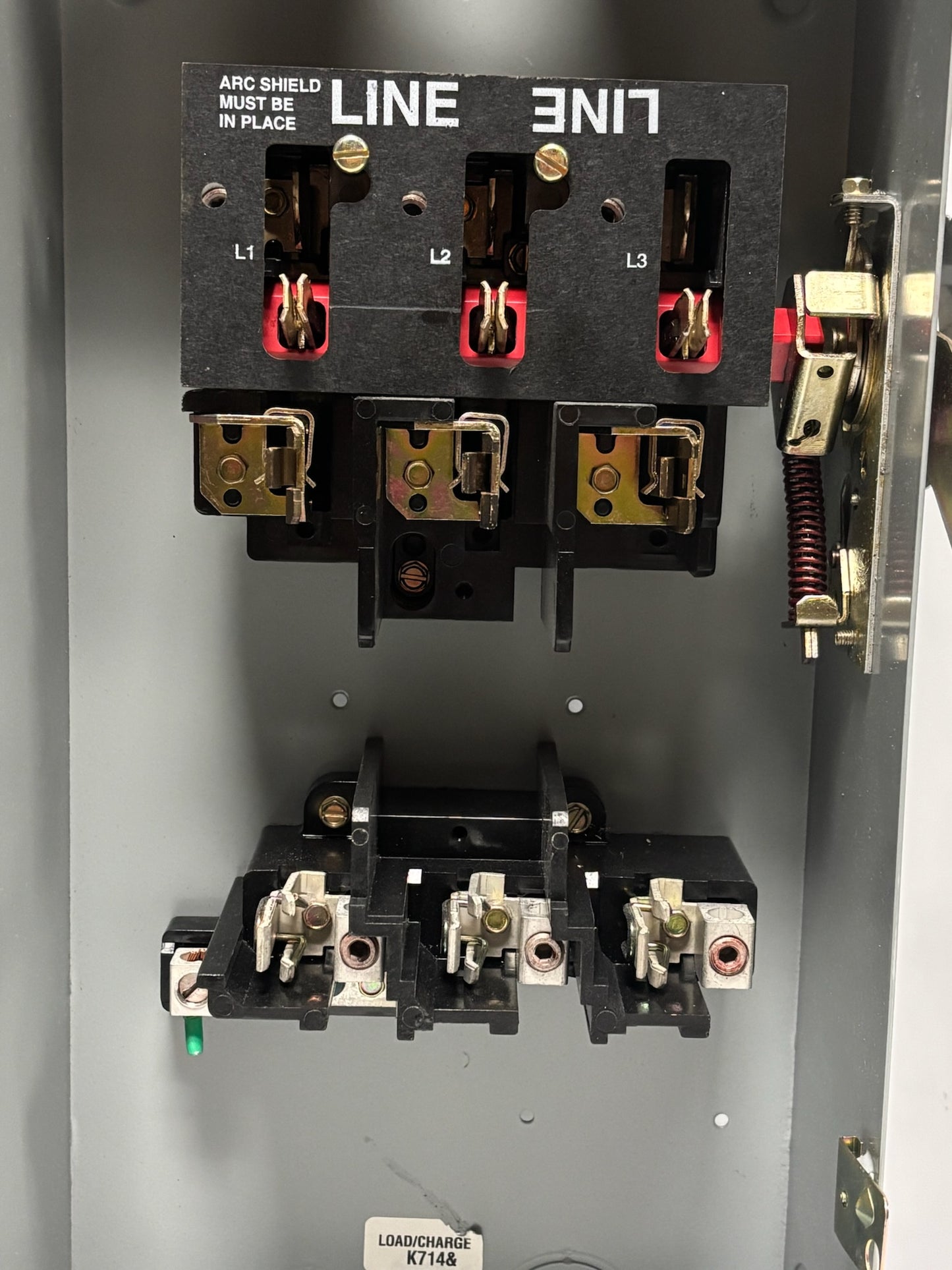 GE Spec‑Setter TG4323 100 A 3‑Pole Fusible Safety Switch (240 V, NEMA 1)
