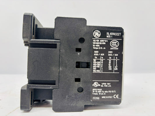 General Electric RL4RA022T Control Relay/Contactor