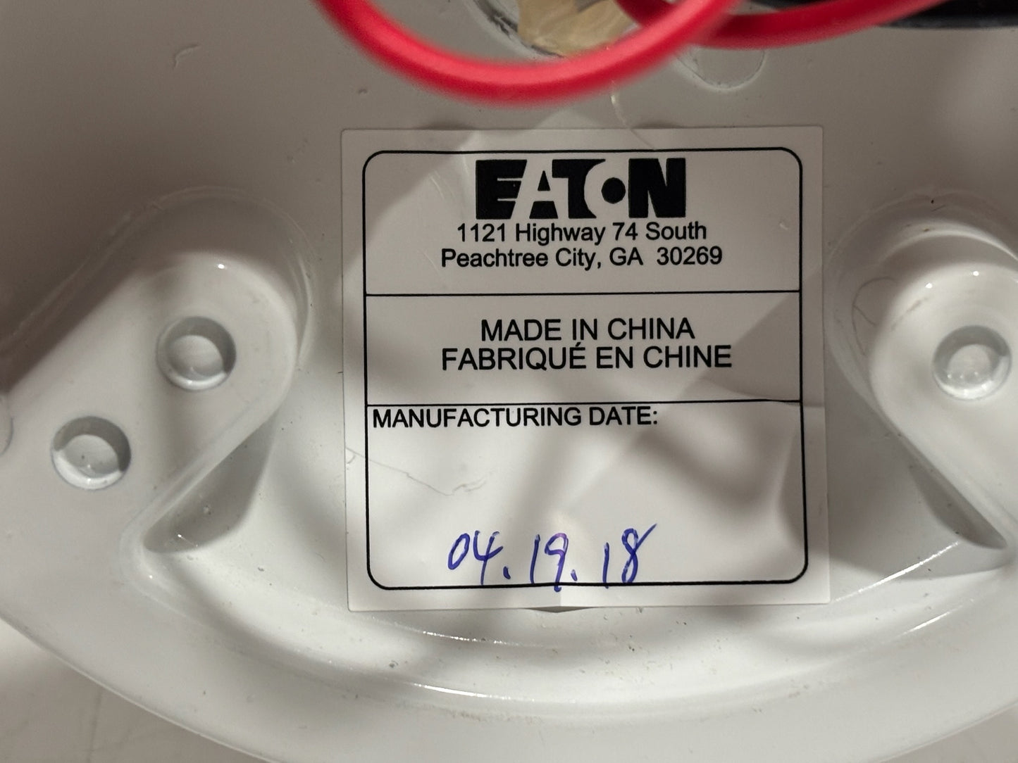 Sure-Lites SRP25WH Single-Head Surface-Mount LED Emergency Remote Light