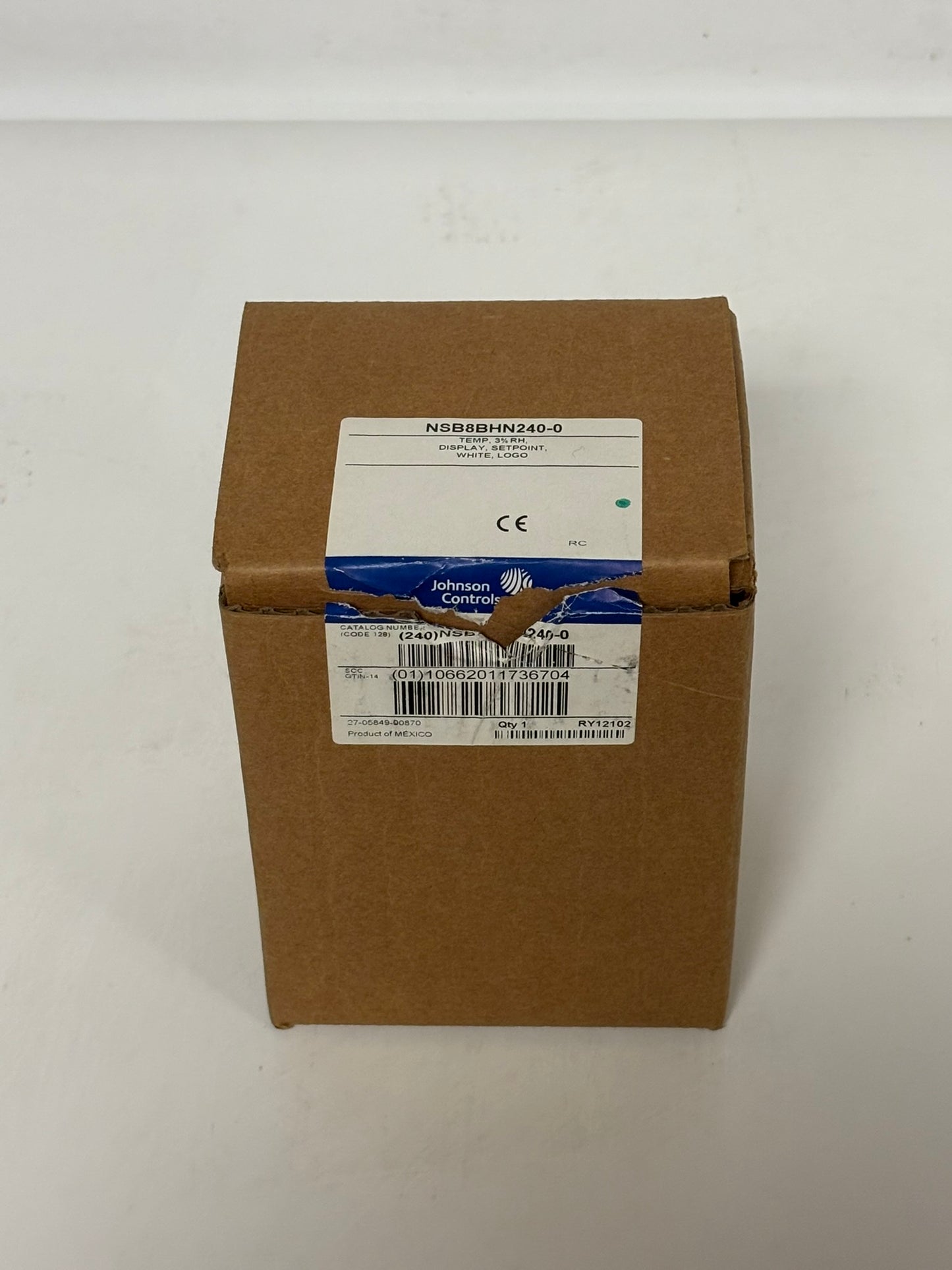 Open Box Johnson Controls NSB8BHN240-0 Network Humidity Sensor