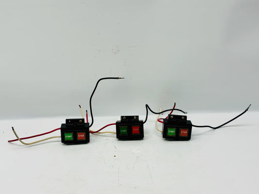 3 Pk General Electric CR-103 A1 Momentary Industrial Pushbutton