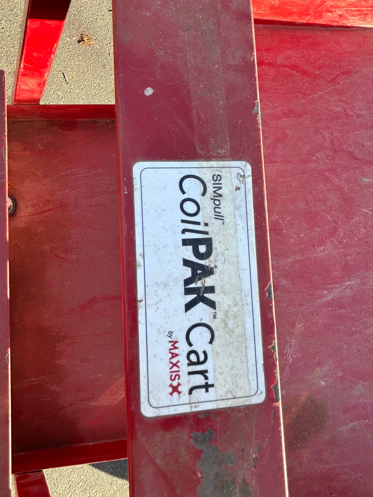 SouthWire SIMpull™ CoilPAK™ Cart CK-01 For (8) Payoffs with integrated System