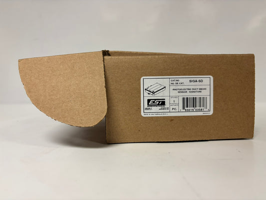 New Edwards EST SIGA-SD Photoelectric Duct Smoke Detector - Signature Series