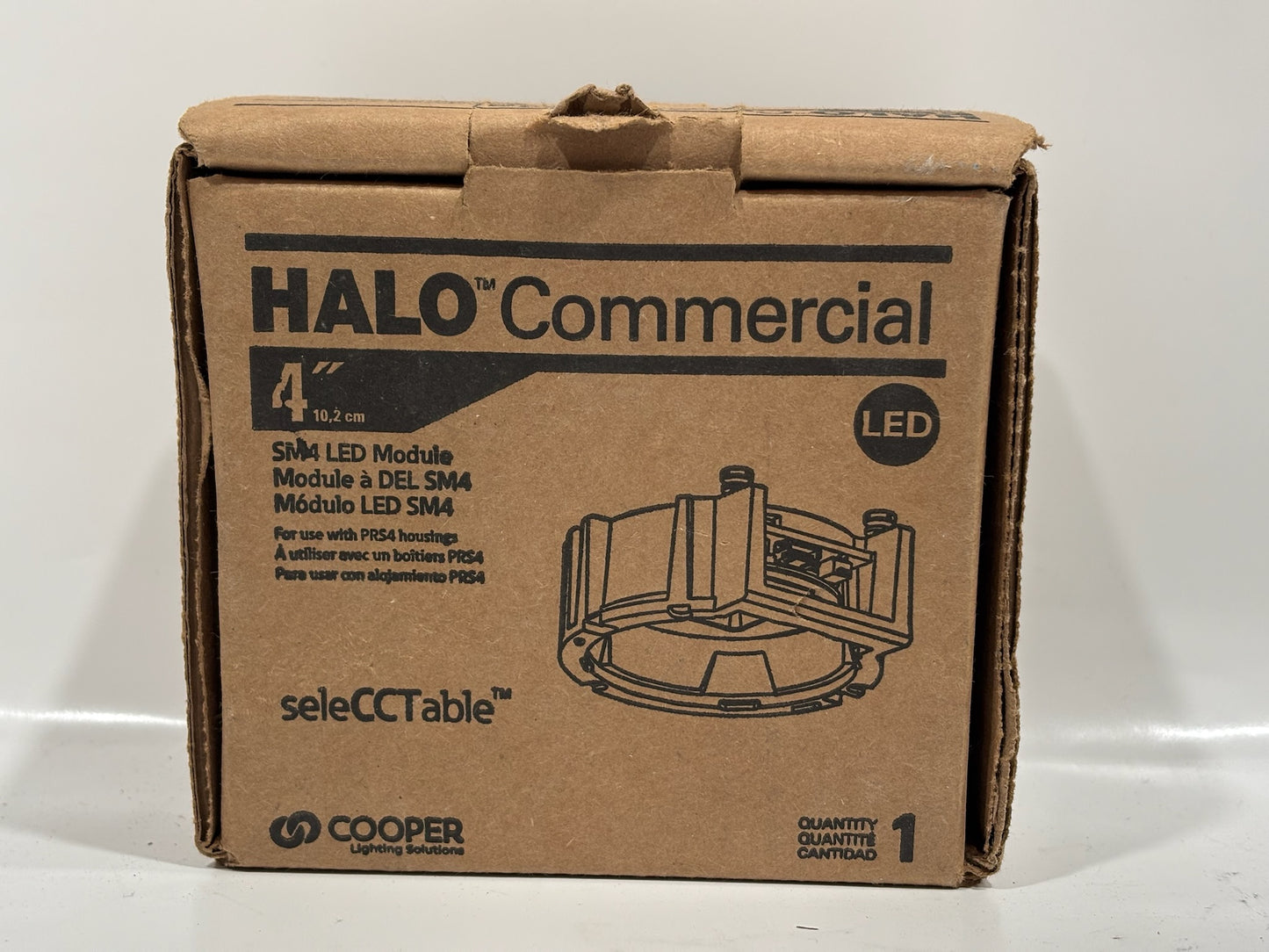 Halo SM4128FS 4″ LED Module, 1000–2000 Lumens, 3 CCT, SeleCCTable Series