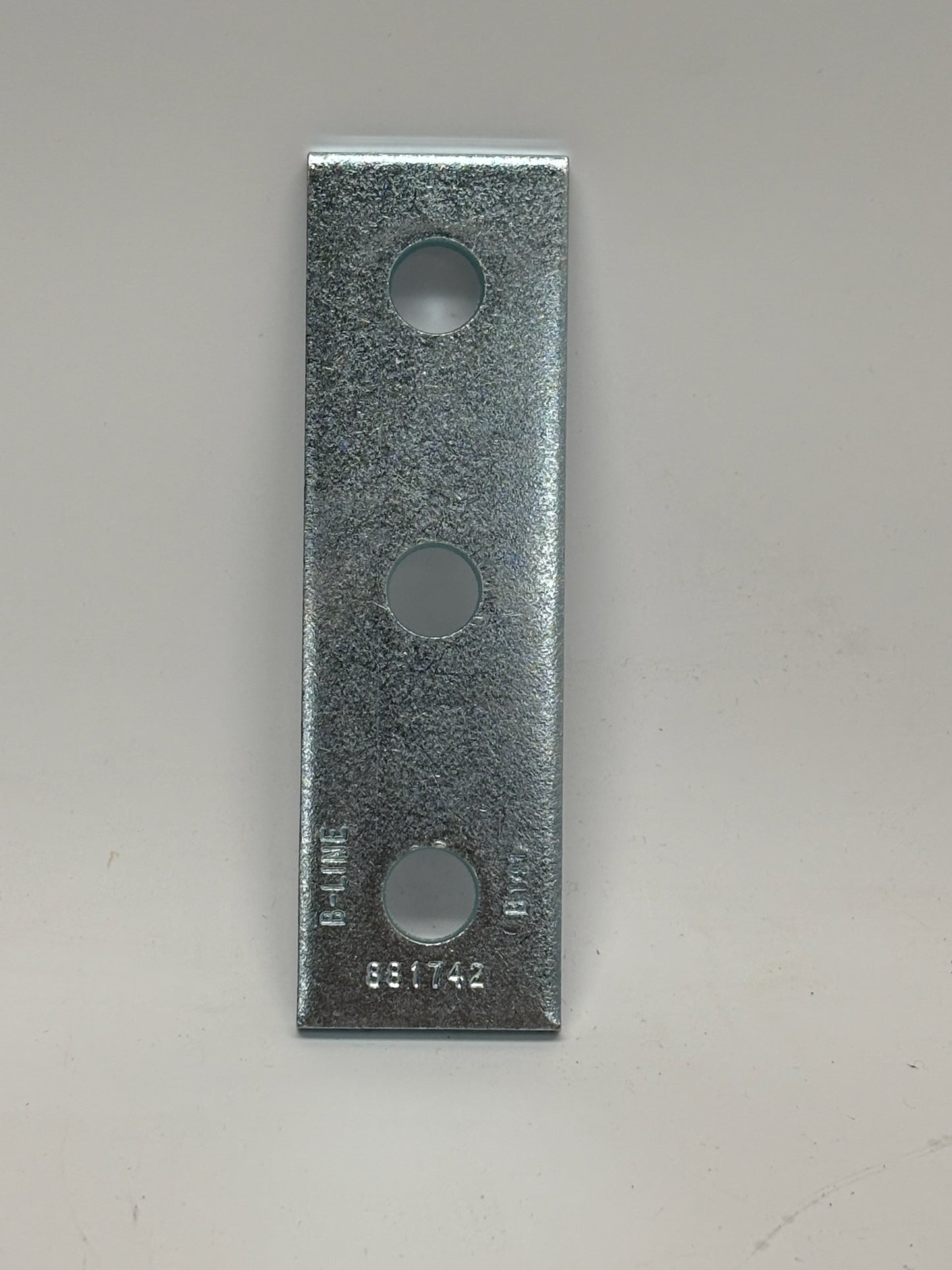 12 PK Eaton B-Line B141ZN Pipe Straps, Zinc-Plated Steel, 1-Hole