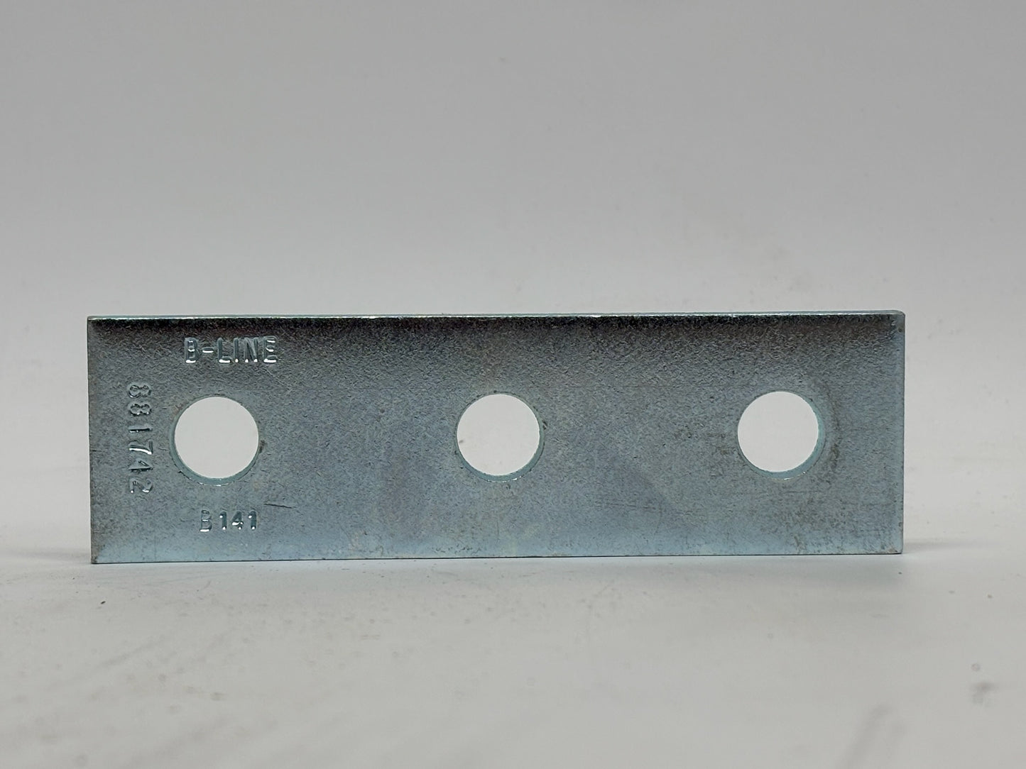 12 PK Eaton B-Line B141ZN Pipe Straps, Zinc-Plated Steel, 1-Hole