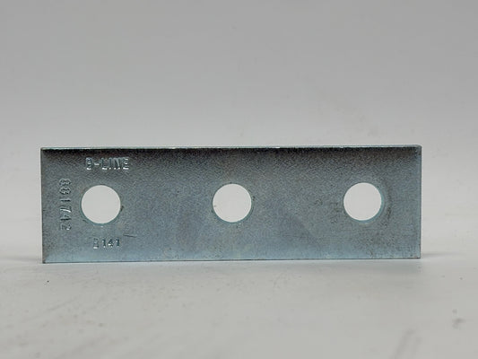 12 PK Eaton B-Line B141ZN Pipe Straps, Zinc-Plated Steel, 1-Hole