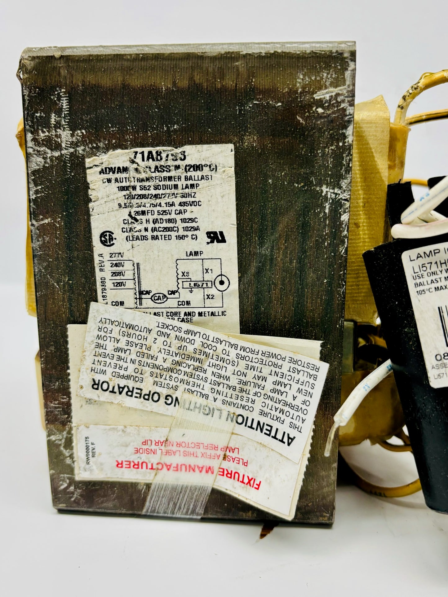 Advance 71A8793 HID Ballast with Core and Coil