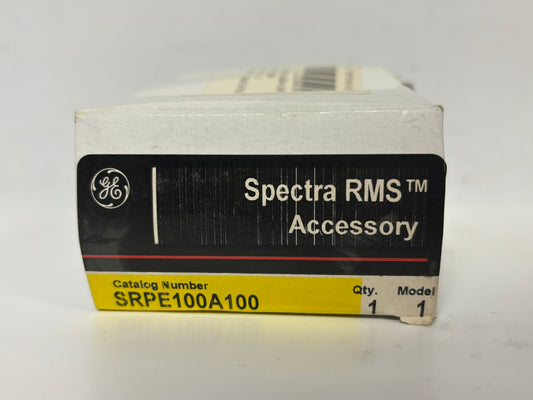 New GE Spectra RMS SRPE100A100 Circuit Breaker Plugs - 100AMP (Cosmetic Box)
