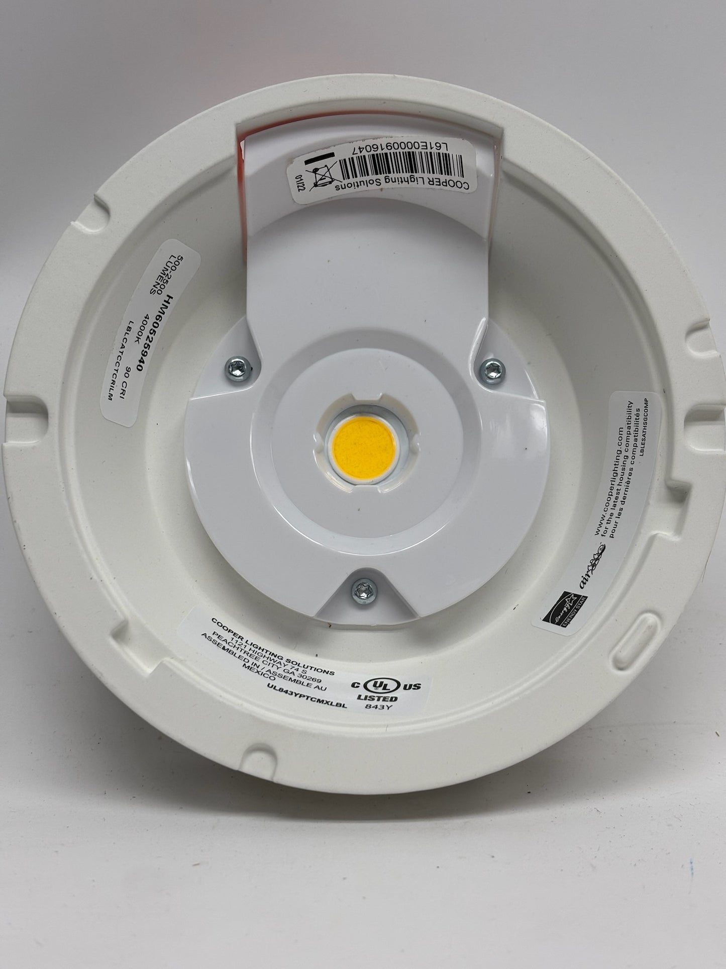 Halo HM60525940 6" LED Module, 4000K, 90 CRI, 500–2500 Lumens, 120–277V