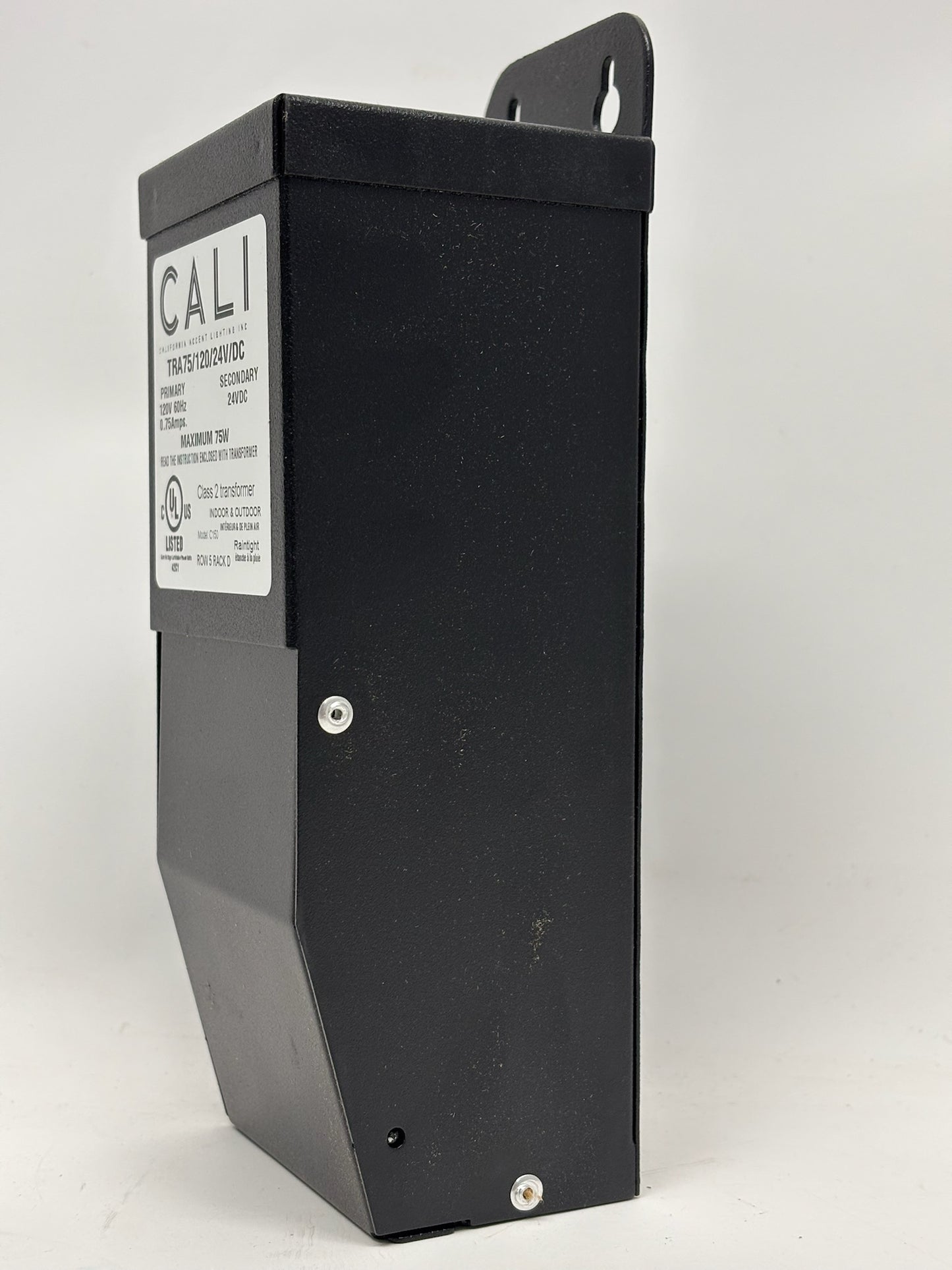Transformer Cali TRA-75, 120V AC to 24V DC, Encapsulated 75VA Unit