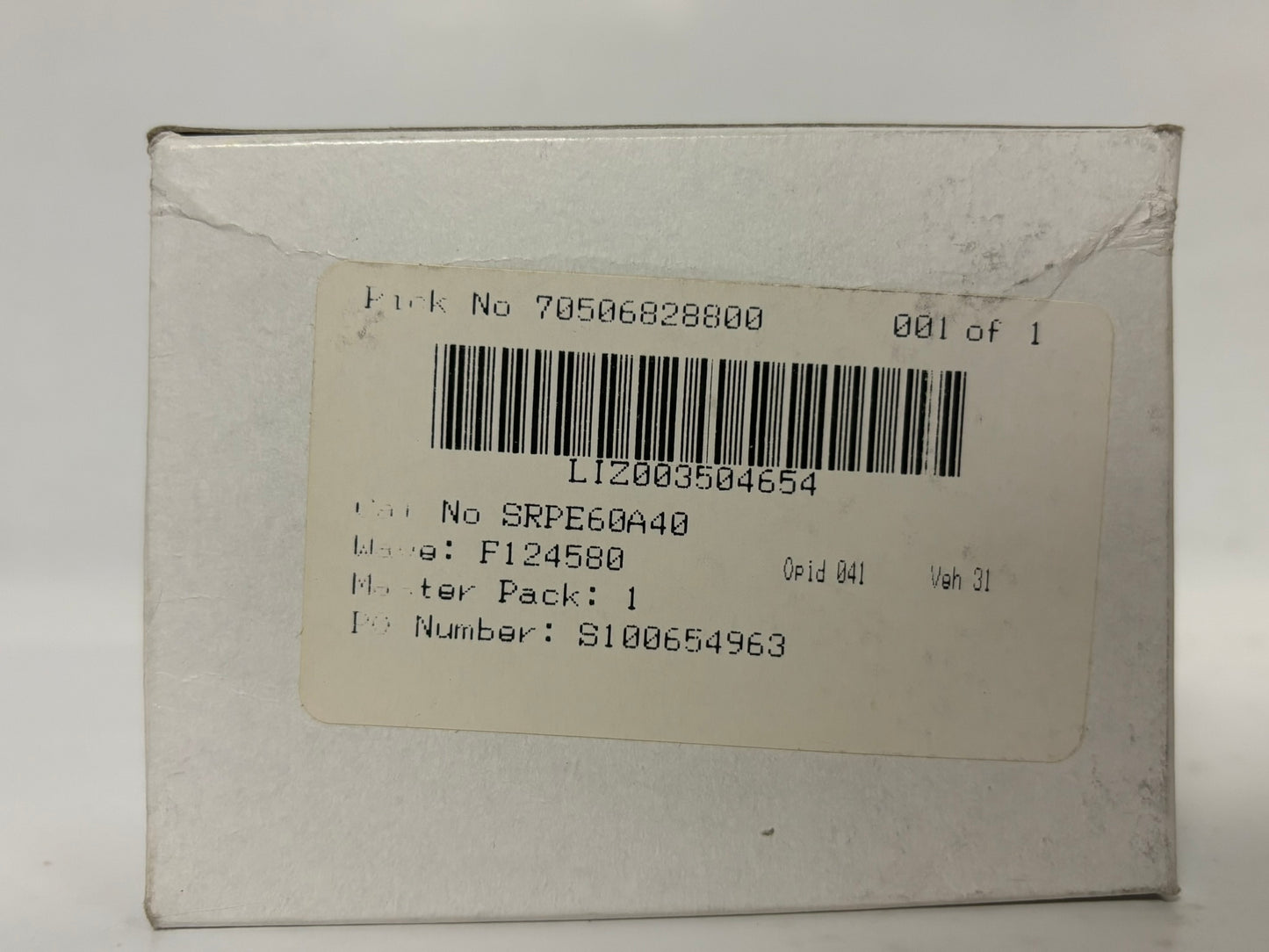 New Open Box GE RMS Spectra SRPE60A40 Circuit Breaker Plugs - 40 AMP