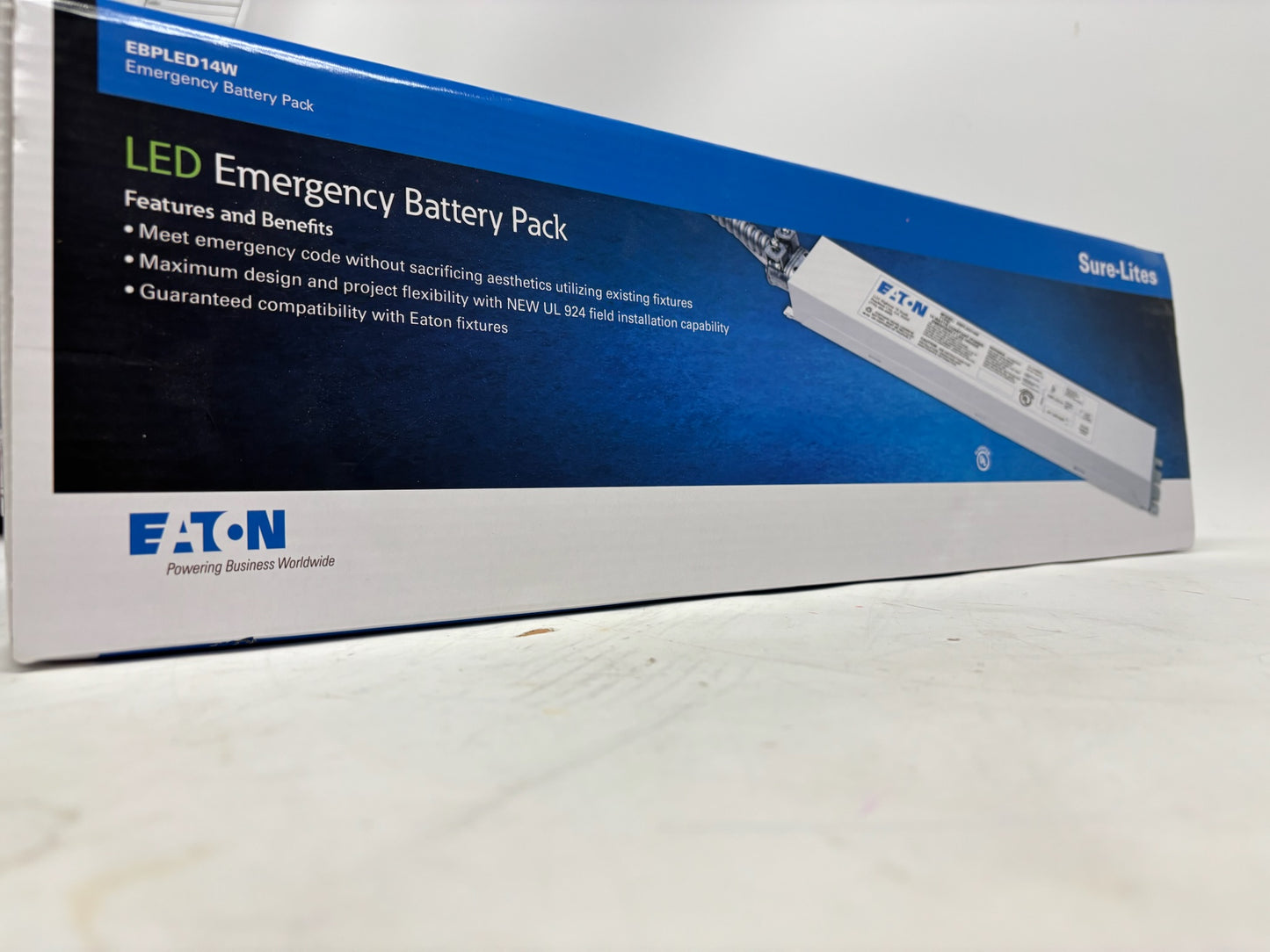 Eaton Sure-Lites EBPLED14W Emergency LED Battery Pack — 14W, UL924