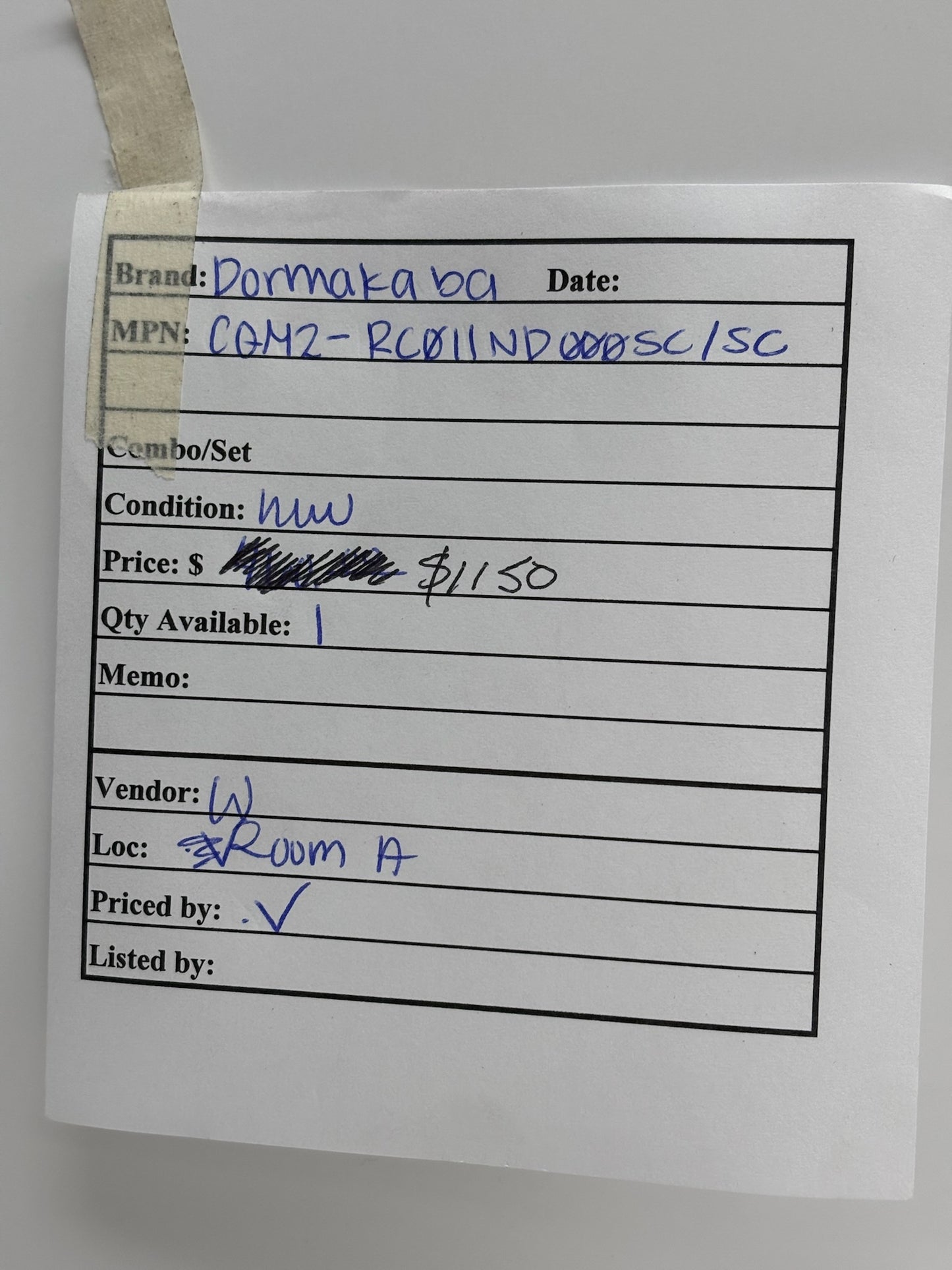 Dormakaba CQM2-RC011NC000SC/SC Quantum RFID RCU/ECU – Elevator Control Unit
