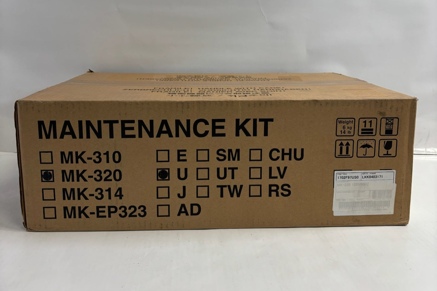 New Genuine Kyocera FS3900DN,FS4000DN Maintenance Kit MK-320U(1702F97US0)