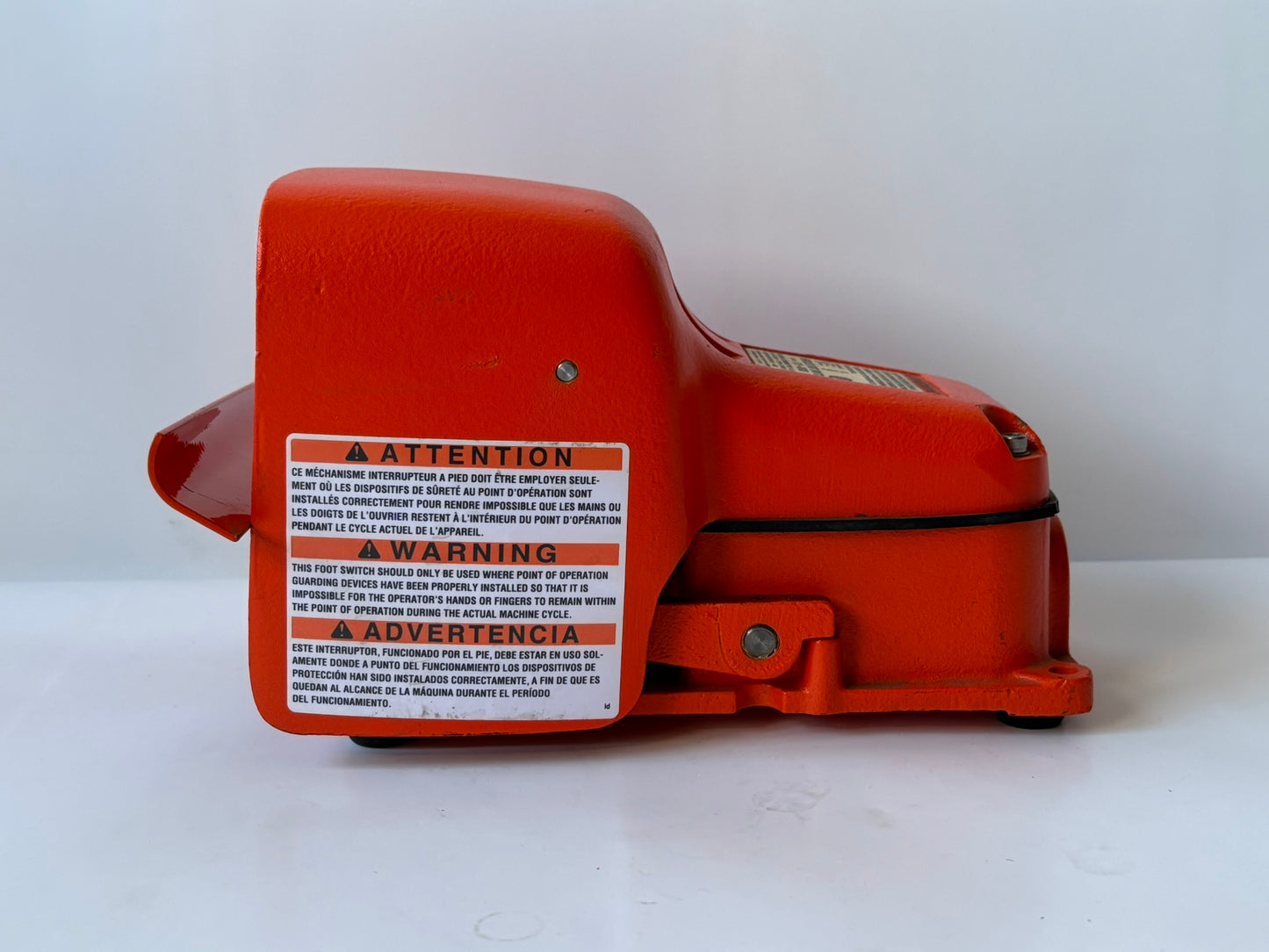 Hercules 511‑B0XG Oversized OX Shield Anti‑Trip Cast Iron Foot Switch