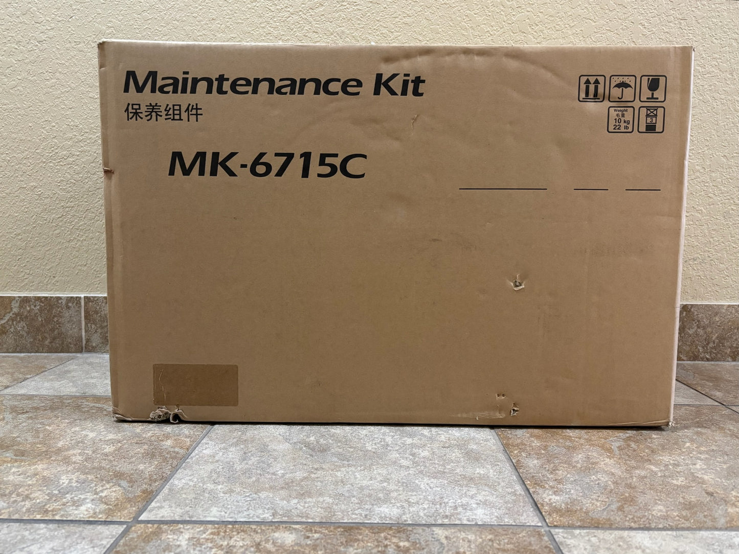 Open OEM Kyocera TASKalfa 6501i,8001i Maintenance Kit MK-6715C,1702N77US0