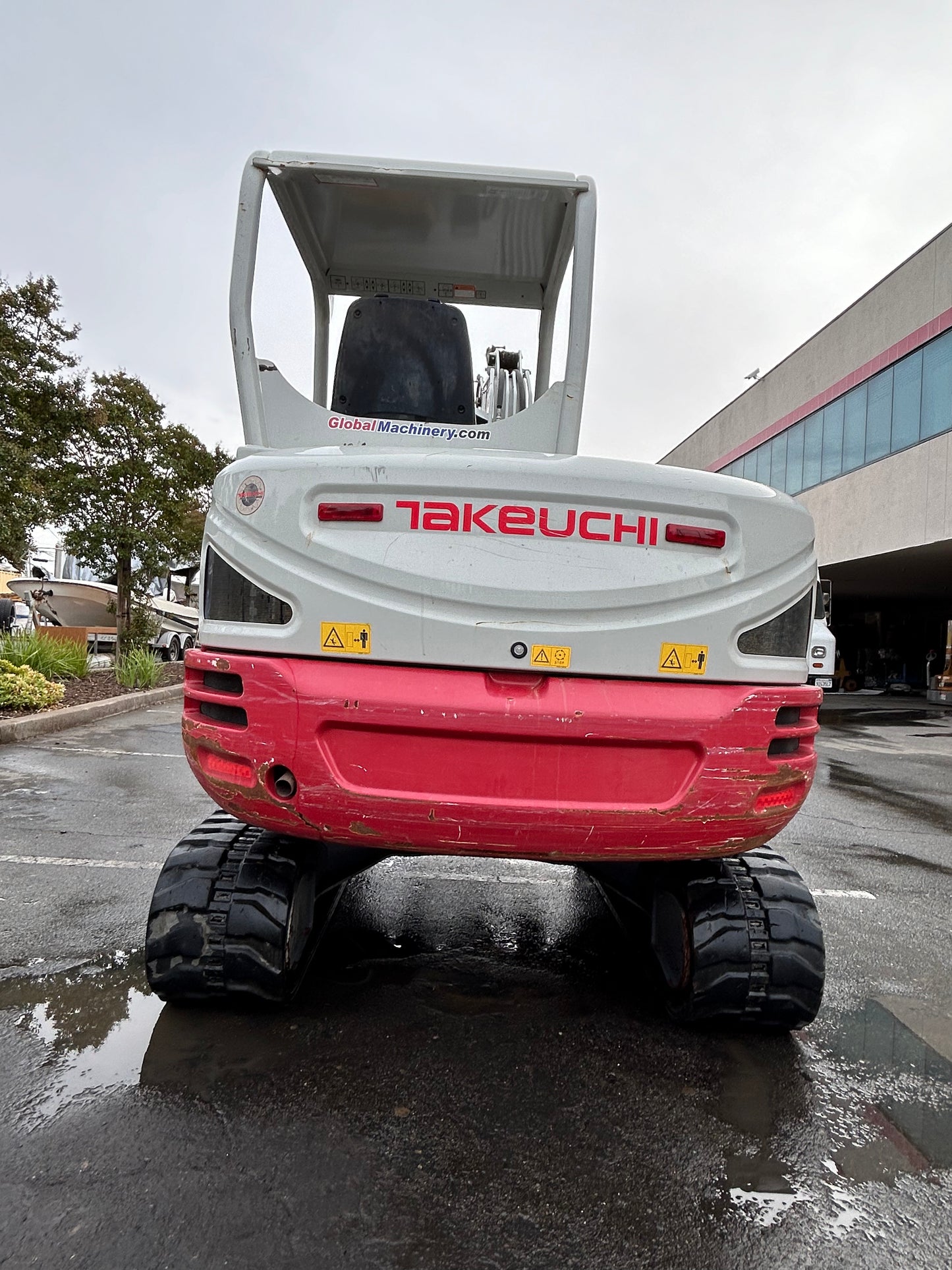 2019 TAKEUCHI TB240 Compact Hydraulic Excavator Includes 5 attachments