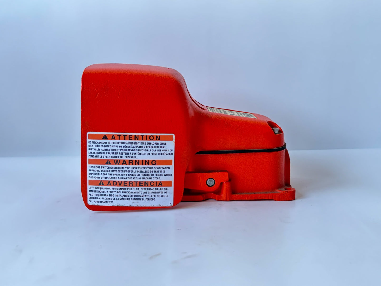 Hercules 531‑SWH0X Heavy‑Duty Foot Switch, SPDT, 20A, Cast Iron