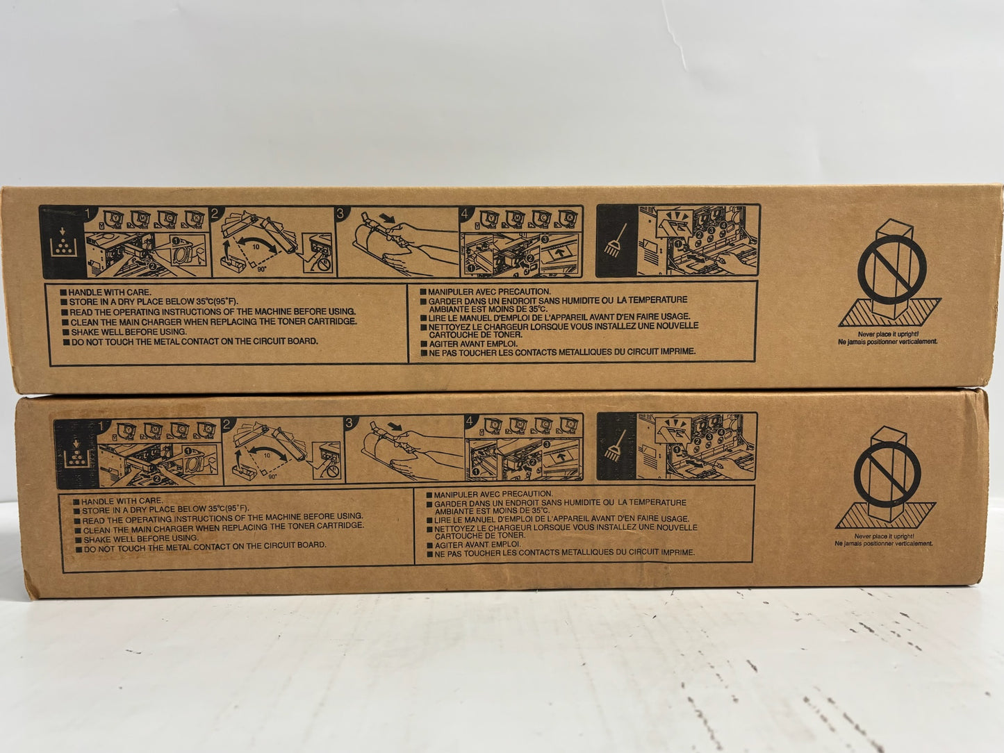 2 New OEM Toshiba eStudio 2010AC, 2510AC CY Toners T-FC210U (No Magenta&Black)