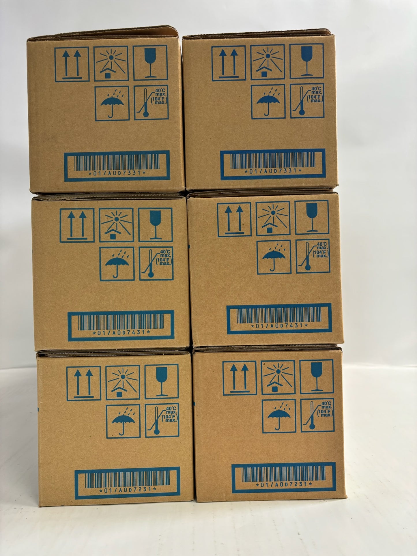 6 New Genuine Konica bizhub C353, C353P CCMMYY Toners TN314 (No Black)